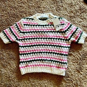 Knitted sweater Zara top! Never worn!